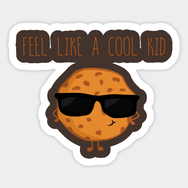 Feel like a cool kid Sticker by Namarqueza